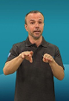 Jason signing an introduction to ClickBSL